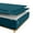 Teal, variant on Zip On Fitted Sheet Full Size(54X75) - Includes 1 Bottom Fitted Base + 2 Zip Sheets - Fit's 10” In Deep Pocket - Zip Sheets Easy to Change - 600 TC Cotton Fitted Sheet - Teal Color