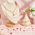 thumbnail image 4 of About 750Pcs Breast Cancer Awareness Beads Charms Pink Ribbon Charms Heart Dangle Pendant Letter Star Beads Loose Spacer Craft Beads for Bracelets Earring Necklace Jewelry Making Pink, 4 of 7