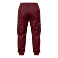 thumbnail image 6 of Men's Cargo Jogger Pants Elastic Waist Multi-Pocket Utility Casual Work pants, 6 of 6