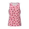 thumbnail image 4 of Haiem Strawberry and Ladybugs Men Workout Tank Top Gym Bodybuilding Sleeveless Muscle T Shirts Athletic Tank Breathable Workout Shirt-Small, 4 of 9