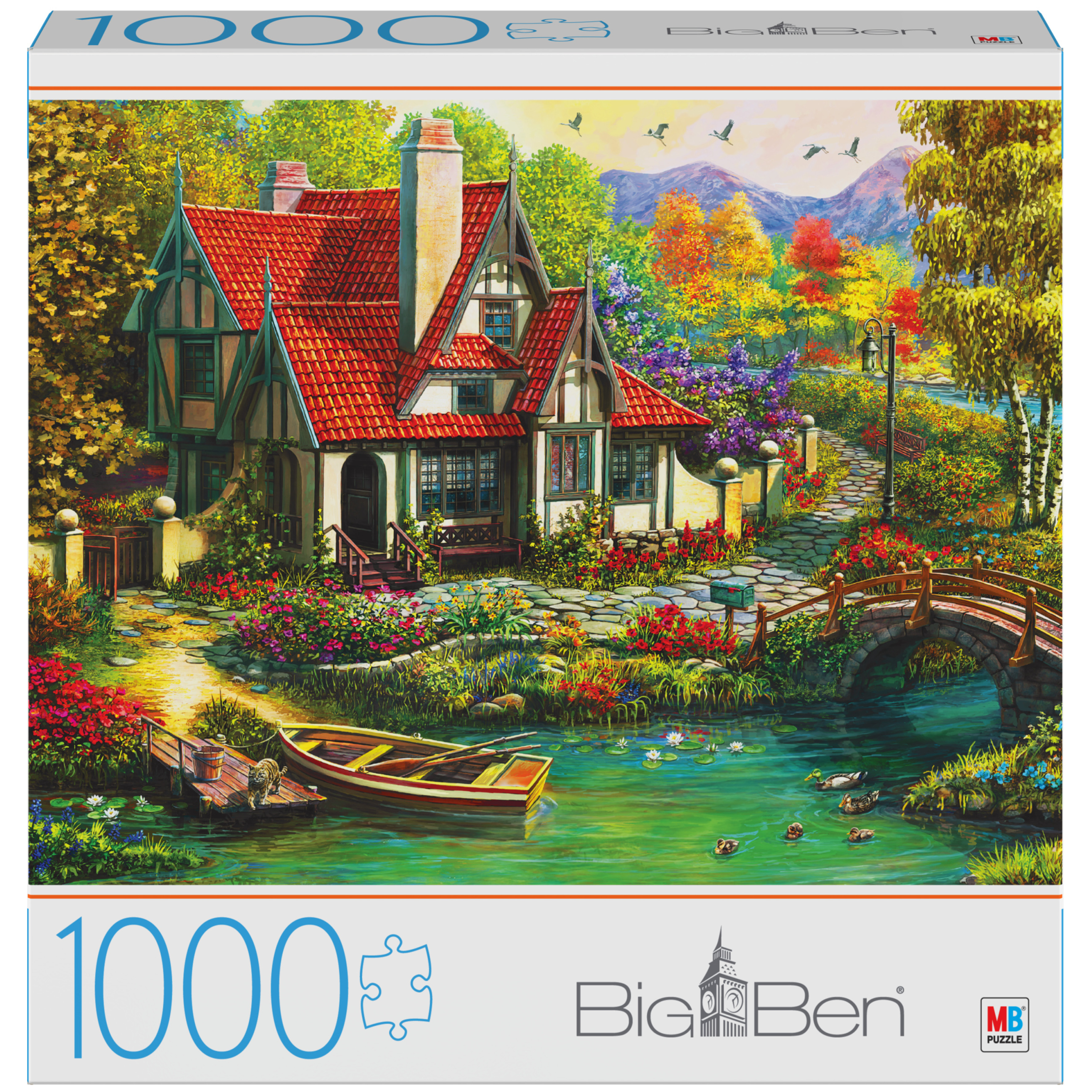 Big Ben Milton Bradley 1000-Piece Jigsaw Puzzle, for Adults and Kids Ages 8 and up (Styles Will Vary) - image 3 of 8