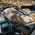 thumbnail image 3 of Uorisanigo ATV Seat Cover Non-Slip Ethnic Tribal Eagle Dirt Bike Seat Cushion Cover Compatible with Most ATV for Sportsman, Rancher, Foreman, Scrambler Waterproof Breathable, 3 of 7