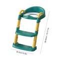 thumbnail image 3 of Silla para orinal para niños, taburete con escalón ancho antideslizante, protector contra salpicaduras plegable para baño Likrtyny Para estrenar, 3 of 6