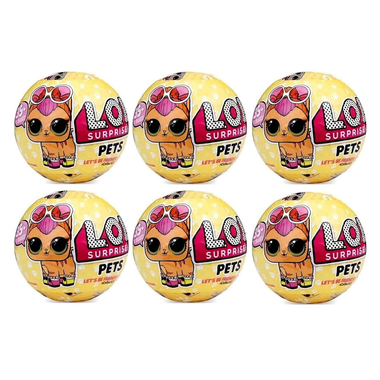 lol surprise pets yellow