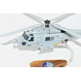 thumbnail image 6 of SH-60B, HSL-44 Swamp Fox (1996), 16" Mahogany Scale Model, 6 of 7