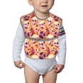 thumbnail image 6 of Hirioo Skull rock record for Baby Waterproof Pocket Bib Adjustable Closed for Babies Toddlers with Large Pocket 6-24Months, 6 of 8