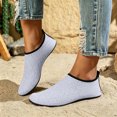 thumbnail image 2 of Gpaecead Unisex Quick Dry Barefoot Water Shoes Breathable Lightweight Non Slip Sneakers With Foldable Design For Beach Swim Kayak Gym B-White, 2 of 6