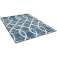 thumbnail image 3 of Allstar Rugs Blue Thunder Modern & Contemporary Rectangular Accent Rug, 3 of 5