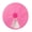 Pink, variant on Rotating Round Daily Pill Organizer with Independent Lids for Travel and Home Medication Storage