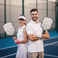 thumbnail image 6 of Pickleball Paddles Set,Pioneer Flower Floral Print Pattern Fiberglass Surface Pickleball Racket Set with 2 Indoor Outdoor Pickleball Balls and Pickleball Bag,Pickle-ball Equipment, 6 of 6
