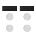 thumbnail image 1 of Miangastore Storage Tapes Black 6Pcs, 1 of 9