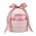 thumbnail image 1 of Round Ribbon Bow Jewelry Box 9 Rose SOAP Flower Gift Box 7 Valentine's Day Necklace Jewelry Box, 1 of 5