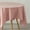 Pink, variant on 52 x 70 in. 100 Percent Pure Linen Solid Color Washable Tablecloth, Pink - Rectangle