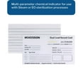 thumbnail image 2 of McKesson Dual Load Sterilization Record Card for Steam and EO Gas Processes - White, 3 in x 5 in, 250 Count, 10 Packs, 2500 Total, 2 of 5