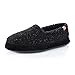 thumbnail image 2 of Acorn Men's Moc Slippers, Navy Tweed, 9-10, 2 of 4