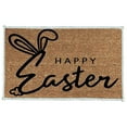 thumbnail image 2 of OYIGU Easter Doormat Easter Eggs Rabbit Entryway Front Porch Rugs Anti-Skid Bottom Floor Indoor Outdoor Carpet For Home Patio Home Decor， for Bathroom Bedroom Floor, 2 of 7