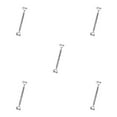 thumbnail image 3 of VONKY Acier Inoxydable Corps Fermé Tourbillon Mâchoire Fourche Câble Rigging Vis Argent M6 5Set, 3 of 6