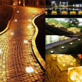 thumbnail image 5 of 4 Pack PVC Solar Bricks Warm White Light, LED Solar Light with Light Sensor, IP44 Waterproof for Outdoor Garden Decoration, 5 of 5
