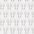 thumbnail image 4 of Create It 18"x21" Cotton Bunny Faces Precut Sewing & Craft Fabric, White 1 Piece, 4 of 4