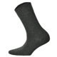 thumbnail image 1 of Hudson 1 par de calcetines de mujer, medias de algodón Relax, cinturilla Comfort, Unicolor Gris 35-38, 1 of 3