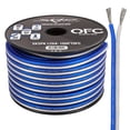 thumbnail image 1 of Cable de altavoz Skar Audio 12 calibre OFC 30 m azul/blanco, 1 of 6