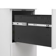 thumbnail image 5 of 2-Drawer File Cabinet with Lock, Office Mobile Filing Cabinet on Anti-tilt Wheels, Rolling Locking Office Vertical Files Cabinet Under Desk for Legal/Letter-Size, White, 5 of 9