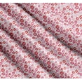 thumbnail image 3 of Soimoi White Cotton Cambric Fabric Lips Women Print Fabric by the Yard 56 Inch Wide, 3 of 7