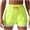 #05 Yellow 【Mix & Match: Stock Up on Your Favorite Colors】, variant on Women's Mid-Waist Breathable Running Shorts with Liner, Quick Dry Compression Shapewear, Athletic Mesh Inner Shorts, Fits for Yoga, Training, Gym, | TruBelle,Black L