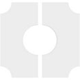 thumbnail image 4 of 10"OD x 4"ID x 6"C x 1"P Locke Architectural Grade PVC Contemporary Ceiling Medallion, Two Piece, 4 of 11