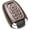 Brown, variant on Vitodeco Genuine Leather Smart Key Fob Case Cover Compatible with Lincoln Continental, MKC, MKZ, MKX (2017 - 2022), Navigator (2018 - 2022), Nautilus (2020 - 2022) - 5 Buttons, Black