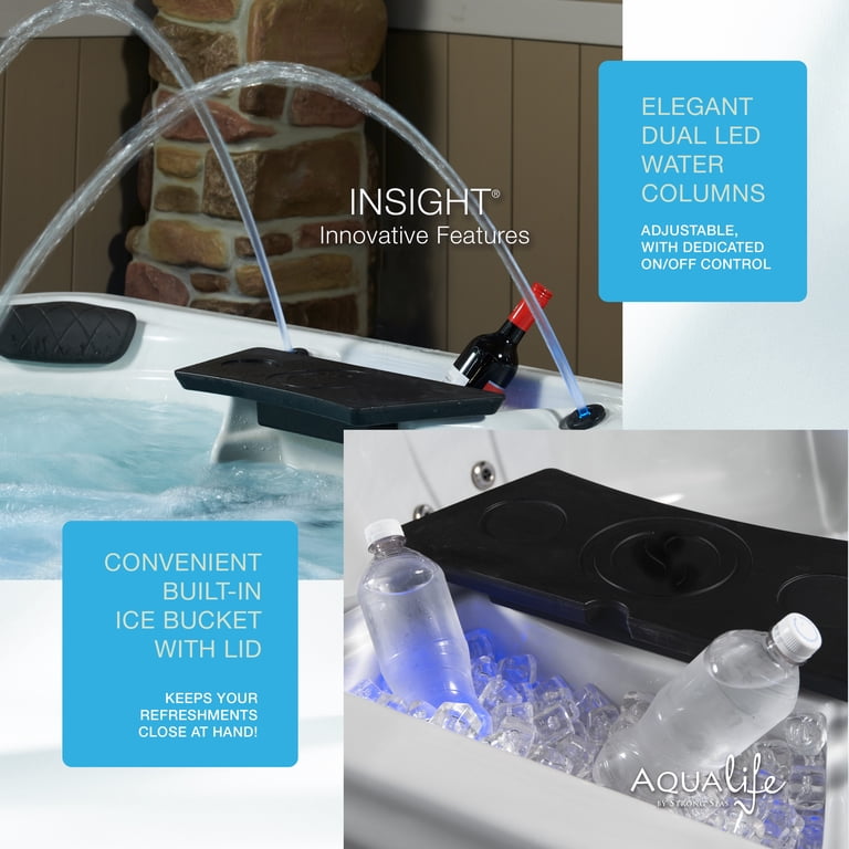 Aqualife Strong Spas Insight Hot Tub, 5-6 Person, 34-Jet, 73-Port