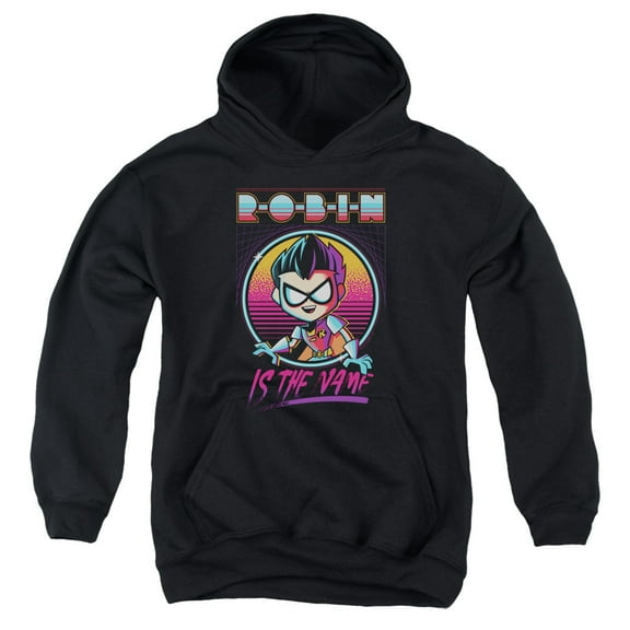 Teen Titans Go To The Movies - Robin - Youth Hooded Sweatshirt - Small