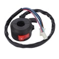 thumbnail image 3 of 7 cables 22mm manillar lateral izquierdo interruptor de luz de arranque palanca de estrangulación para PIT PRO Trail Dirt Quad Bike ATV, 3 of 12