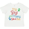 thumbnail image 3 of Inktastic My Gigi and Poppy Love Me Boys or Girls Toddler T-Shirt, 3 of 5