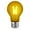 Yellow, variant on Luxrite A19 Edison LED Light Bulb, 4.5W=60W Colored Glass Filament, UL Listed, E26 Base, Indoor Outdoor Yellow