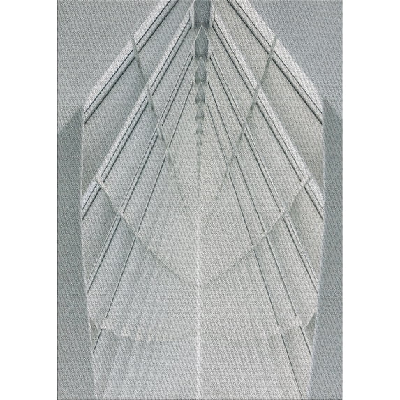 Ahgly Company Machine Washable Indoor Rectangle Transitional Light Gray Area Rugs, 5' x 8'