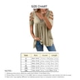 thumbnail image 2 of Camiseta ahuecada con hombros descubiertos,Blusa con hombros descubiertos y cremallera con cuello en V para mujer Camiseta ahuecada con cremallera Aspecto llamativo, 2 of 3