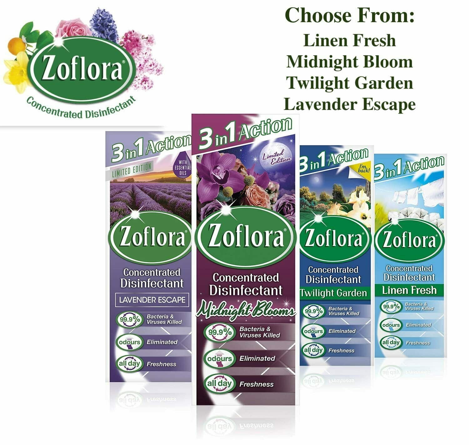 Zoflora Disinfectant Fragrance 120ml
