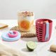 thumbnail image 4 of Takeaway Fruit Cup Double Drains Light Diet Cup Fats Loss Salad Cup Workers Portable Breakfast Cup Female, 4 of 6