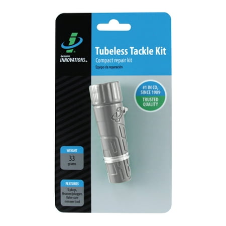 Genuine Innovations Tubeless Tackle Tire Repair Kit with (Best Tubeless Tire Repair Kit)