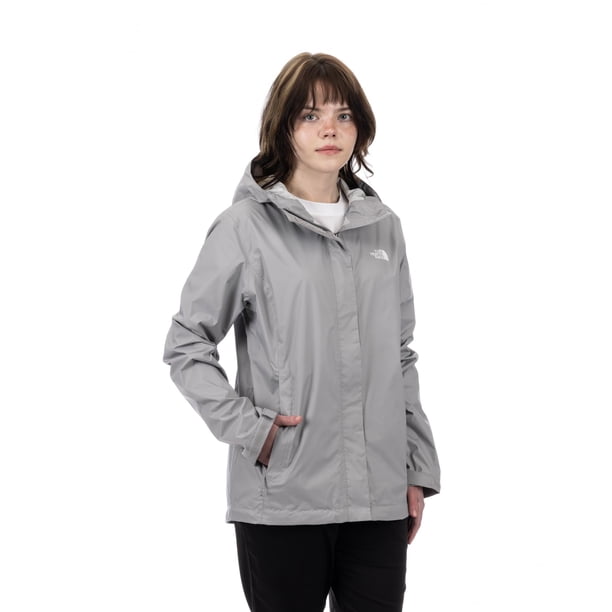 Chubasquero THE NORTH FACE Venture 2 impermeable para mujer, color gris S