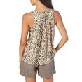 thumbnail image 2 of Joie Womens Tadita Animal Print V-Neck Blouse, 2 of 5