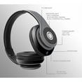 thumbnail image 3 of Wireless Headphones Foldable Headset w Mic Hands-free Earphones K6M for Samsung Galaxy Note 3 10 Plus J7 (2018) Refine, J5, J3 (2018) Fold Alpha A9 A6 A50 A20 A10e - Sonim XP8 XP3, 3 of 5