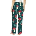 thumbnail image 2 of Bixox Women's Amanita Mushroom Patterned Pajama Pants Loungewear, 2 of 5