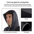 thumbnail image 4 of Reusable Rain Poncho Hooded Raincoat Waterproof Lightweight Raincoat Jacket for Hiking Camping Emergency, 4 of 4