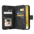 thumbnail image 5 of for Samsung Galaxy S23 Plus Wallet Case, [Card Slots] PU Leather ID Credit Holder Folio Flip Kickstand Magnetic Clasp Phone Cover & Lanyard & Shoulder Strap for Galaxy S23 Plus 6.6 inch, Black, 5 of 10