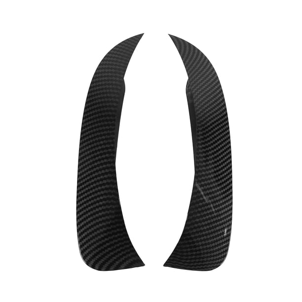 Alerón de Rejilla de ventilación Trasera, Cubierta de Rejilla de ventilación de Parachoques Trasero, Estilo de Fibra de Carbono, Repuesto de Cuchillo de Viento para GLA Class 2013-2019