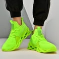 thumbnail image 2 of Women Men Running Shoes Breathable Non Slip Mesh Sneakers, Hollow Outsole Athletic Shoes Blade Type Fashion Sneakers Sport Workout Gym, 2 of 14