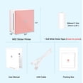 thumbnail image 2 of Phomemo Mini Sticker Printer- Mini Printer Sticker Maker Machine M02, Print Pods Suitable for Creative DIY, Diaries, Photos, Study Notes, Portable Th, 2 of 7