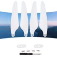 thumbnail image 1 of Hélices De Tornillo De Aire De Liberación Rápida, Piezas De Repuesto De Drones Extienden El Tiempo De Vuelo Plegado Rápido Para Hubsan Zino H117S ANGGREK Otros, 1 of 8